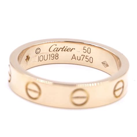 cartier bague love or rose.